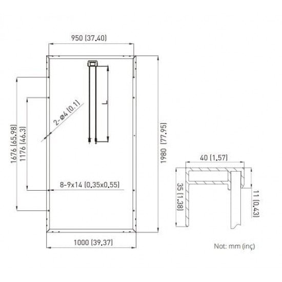 Phono Solar 395W Monokristal Güneş Paneli