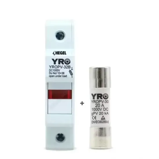 20A Kartuş Sigorta + Sigorta Yuvası Seti Hegel