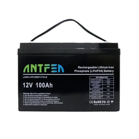 Antfea 12.8V100Ah ABS Lityum Akü LiFePo4