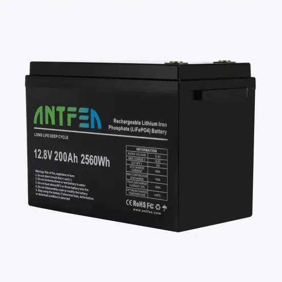 Antfea 12.8V200Ah ABS Lityum Akü LiFePo4
