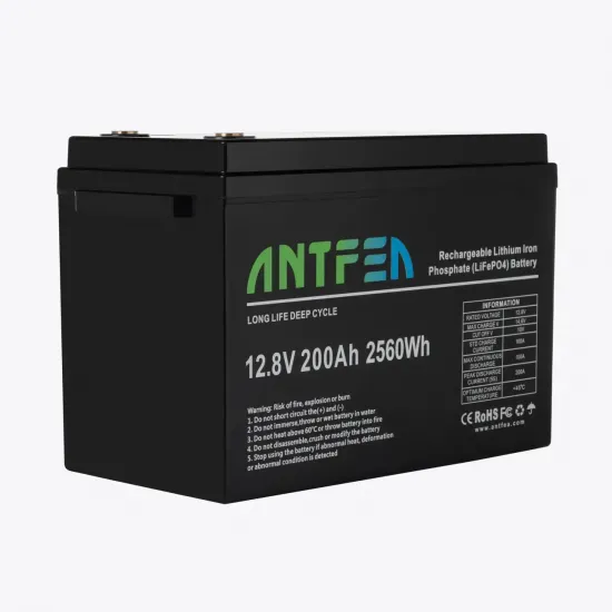 Antfea 12.8V200Ah ABS Lityum Akü LiFePo4