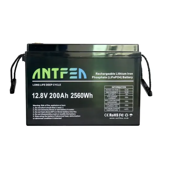 Antfea 12.8V200Ah ABS Lityum Akü LiFePo4