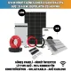 12 KW Hibrit Güneş Enerji Santrali Pv Güç: 9.4 Kw- Depolama 20.48 Kwh