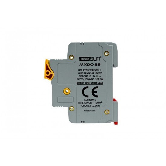 DC Sigorta + Sigorta Yuvası (32A 1000V) - 12 adet