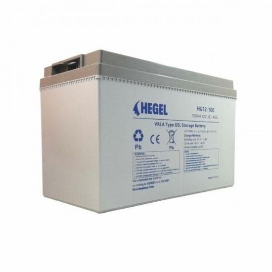 Hegel 100Ah 12V Jel Akü