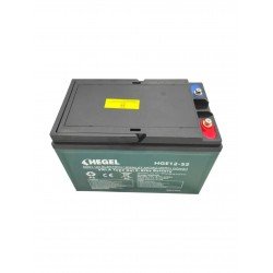 Hegel 12 Volt 52 Amper (12V 52 Ah) Jel Akü - Tekerlekli Sandalye Engelli Araç Aküsü