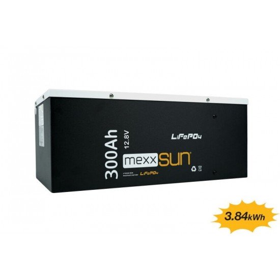 MEXXSUN Lityum Akü 12,8V 300Ah (LiFePo4) 3840Wh