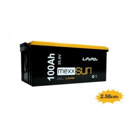 MEXXSUN Lityum Akü 25,6V 100Ah (LiFePo4) 2560Wh