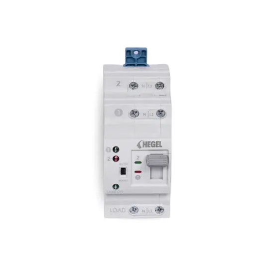 Transfer Switch 2P 63A 230V – Otomatik Güç Kaynağı Değiştirici