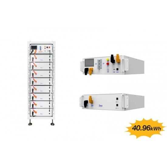 DEYE Yüksek Voltaj Lityum Akü 40.96 kWh